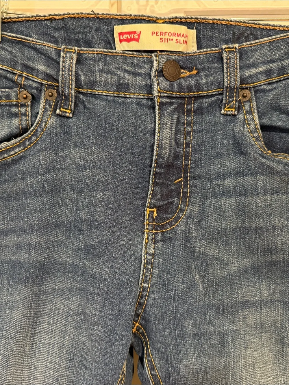 Youth Levi's Dark Blue Jeans